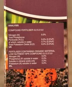 Future Forests Tool Shed Vitax Fish Blood & Bone